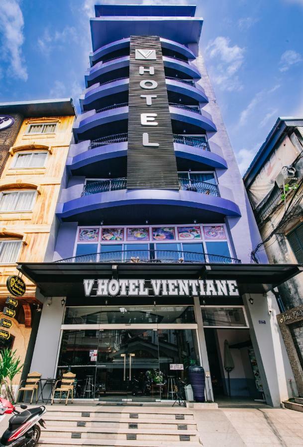 V Hotel Vientiane Buitenkant foto